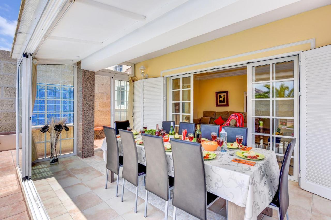 Villa Teide Sol Con Piscina Climatizada, Playa Fanabe, Costa Adeje Eksteriør bilde