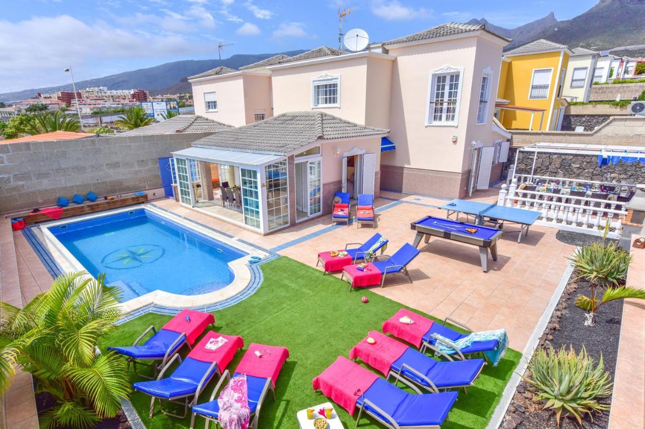 Villa Teide Sol Con Piscina Climatizada, Playa Fanabe, Costa Adeje Eksteriør bilde