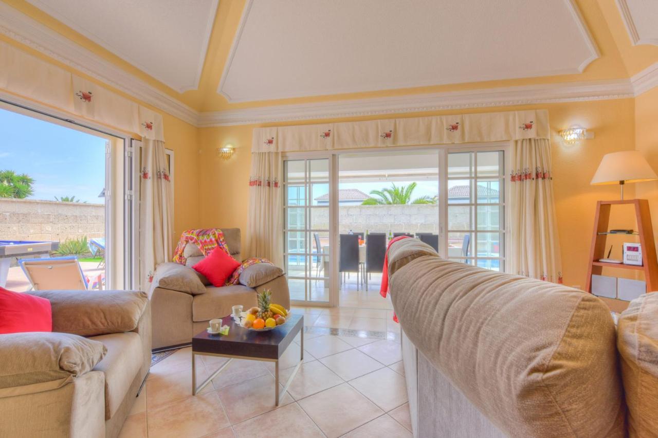 Villa Teide Sol Con Piscina Climatizada, Playa Fanabe, Costa Adeje Eksteriør bilde